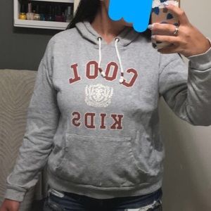 Harvard Look-Alike Gray Sweatshirt- Forever 21